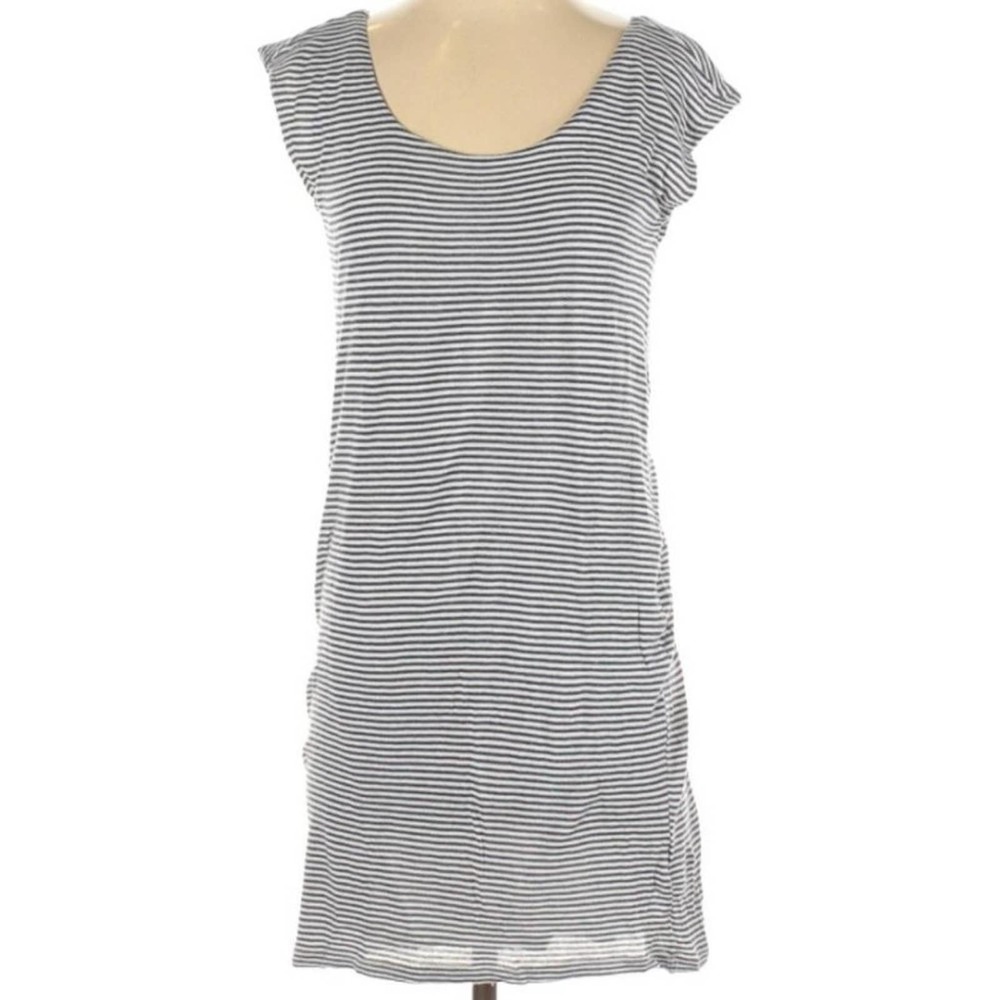 Soft Joie Shirt Dress striped Cap Sleeves Size XS